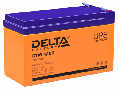 Delta DTM 1209 Аккумулятор